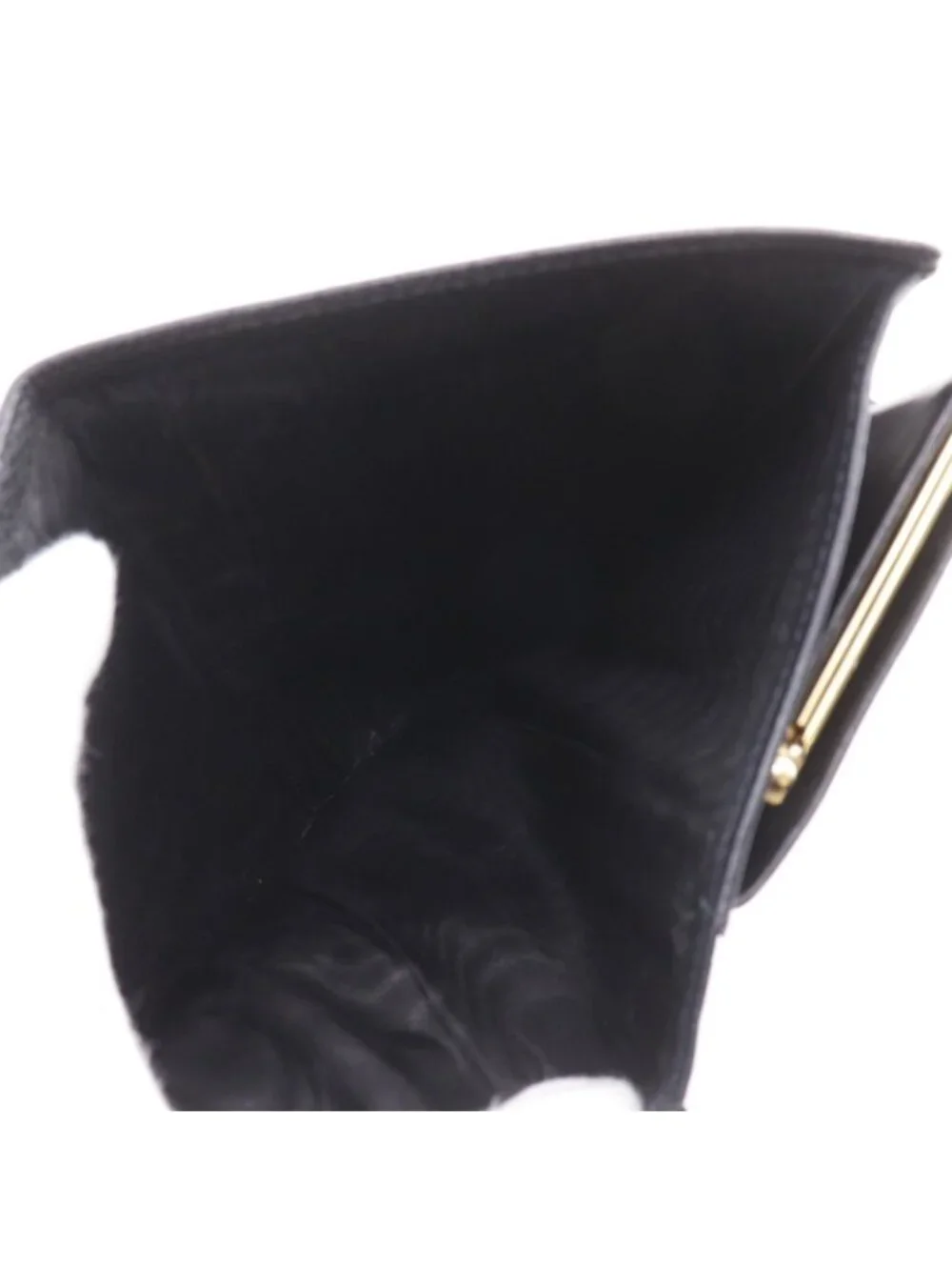 Chanel CC Logo Caviar Leather Black Wallet